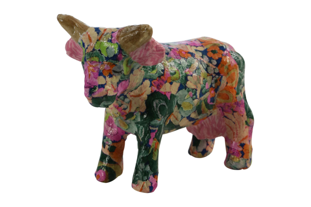 vache en carton à décorer - Animaux en carton - 10doigts.fr