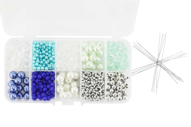 Valisette Perlespour suspension sapin - Kits clés en main - 10doigts.fr