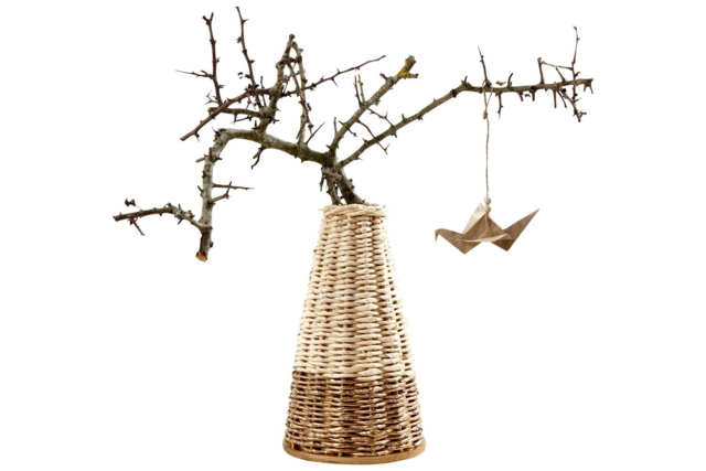 vase en tressage corde - Raphia et fibres naturelles pour vos créations - 10doigts.fr