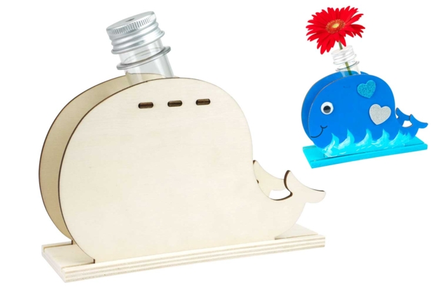 vase soliflore baleine - Objets pour le bureau : personnalisez votre espace de travail - 10doigts.fr