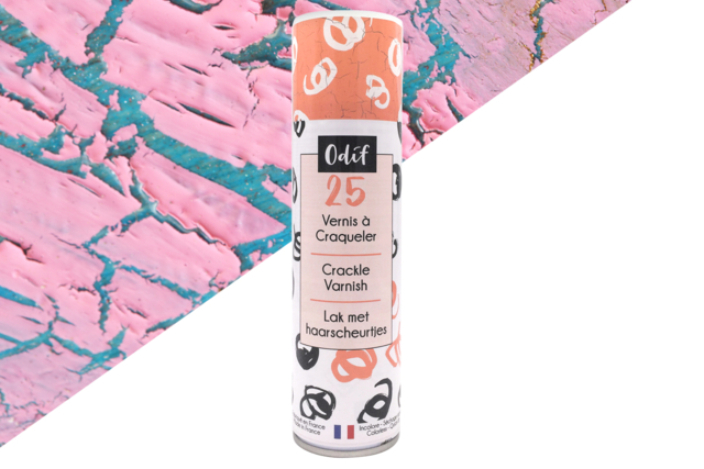 vernis à craqueler aérosol - Vernis - 10doigts.fr