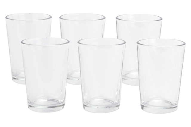 verres droits 20 cl pas cher - Supports en Verre - 10doigts.fr