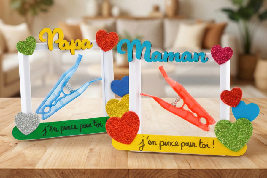 Cadre "J'en pince pour toi"
