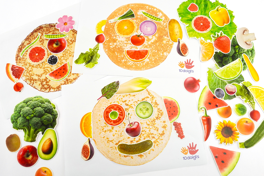 Décore ta crêpe pour la Chandeleur !